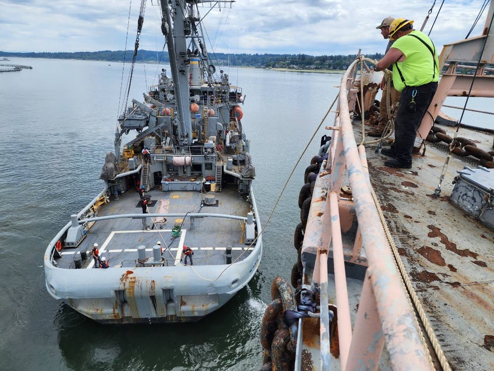 USNS Grasp Conducts Target Towing in Support of RIMPAC 2024