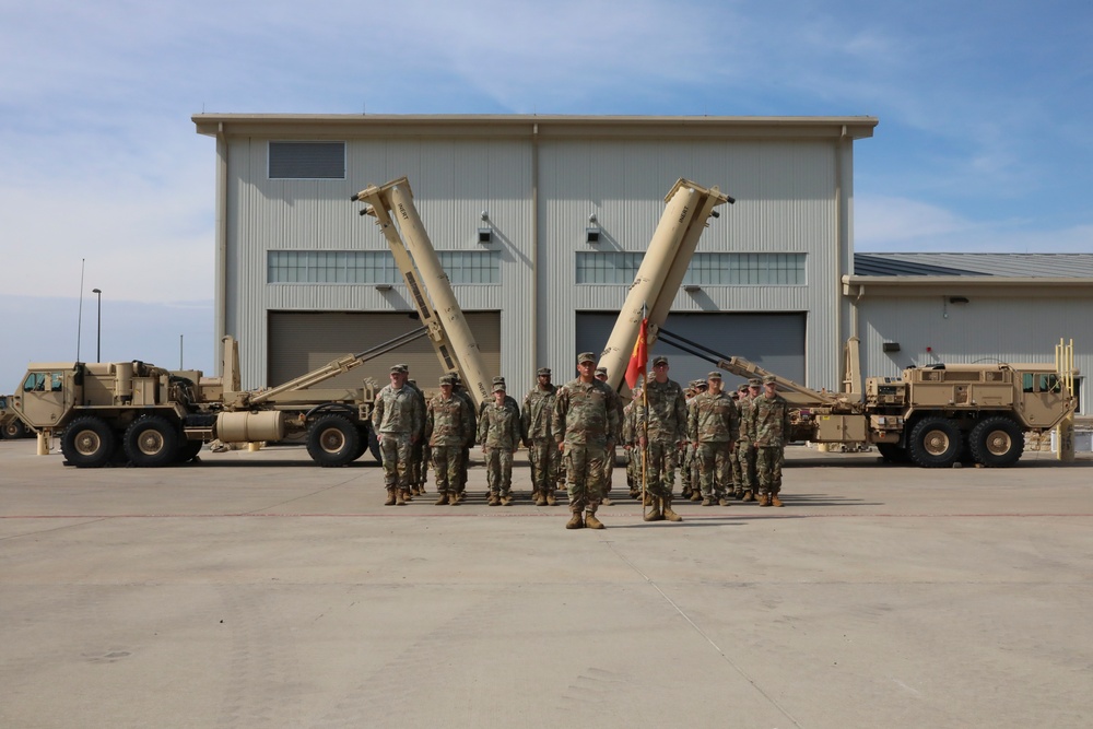 Bravo Battery THAAD 62nd Change of Command