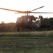 Iowa National Guard UH-60 Black Hawk prepares to conduct air assault mission