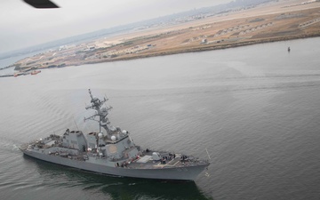 USS Mustin Returns to San Diego