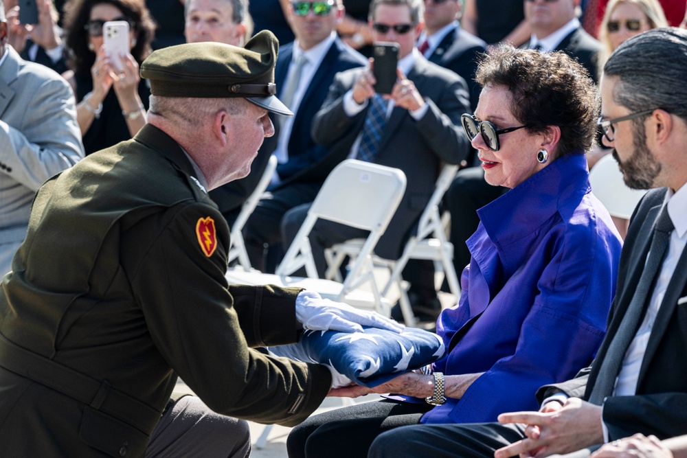 U.S. Army Maj. Gen. Josue &quot;Joe&quot; Robles. Jr. Interment