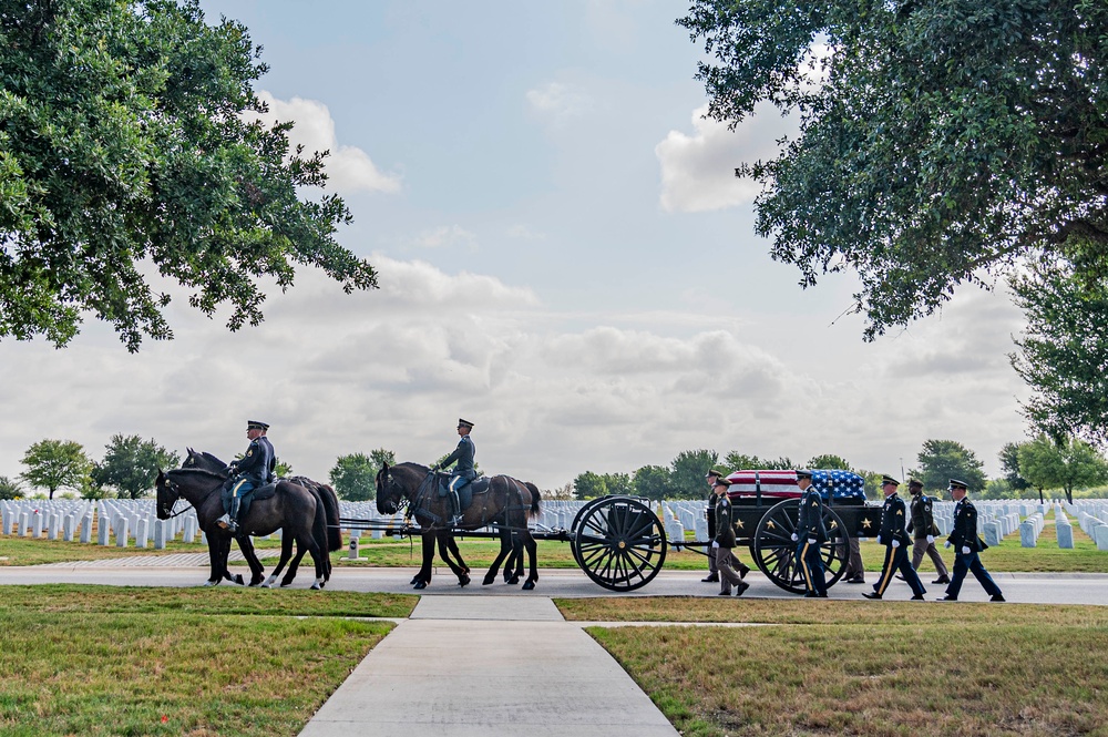 U.S. Army Maj. Gen. Josue &quot;Joe&quot; Robles. Jr. Interment