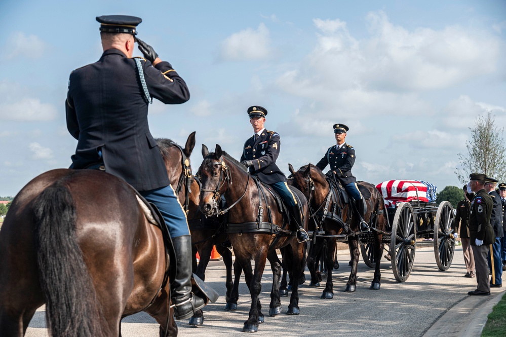 U.S. Army Maj. Gen. Josue &quot;Joe&quot; Robles. Jr. Interment