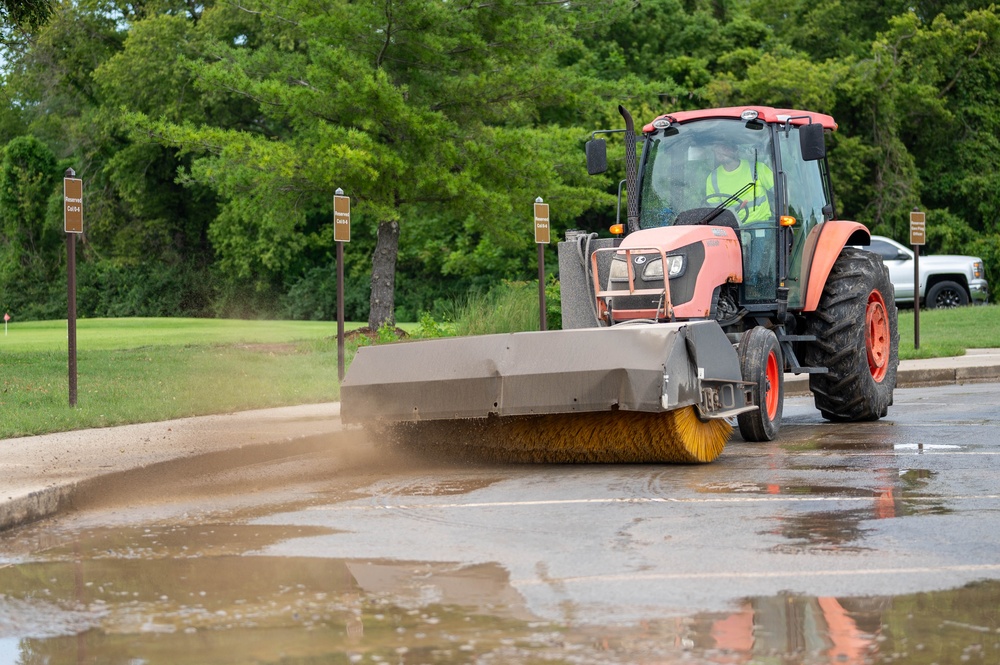 Flash Flooding at Scott Air Force Base