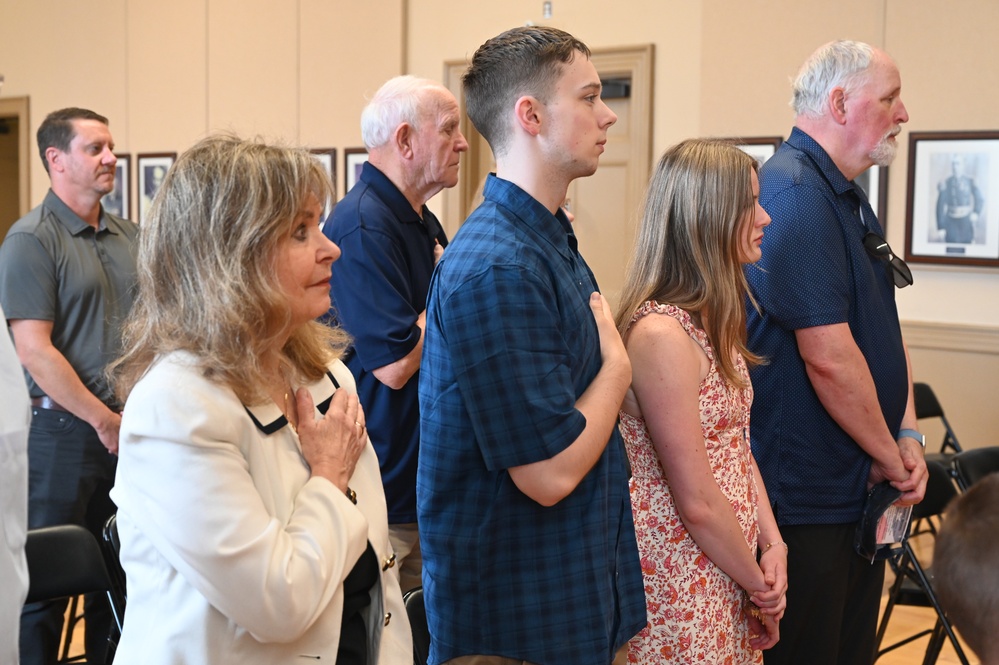 Promotion ceremony for Deputy Director of Plans for the D.C. National Guard Joint Force Headquarters