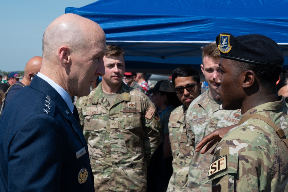 CSAF visits RIAT