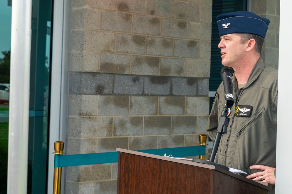 Resiliency center opening ceremony