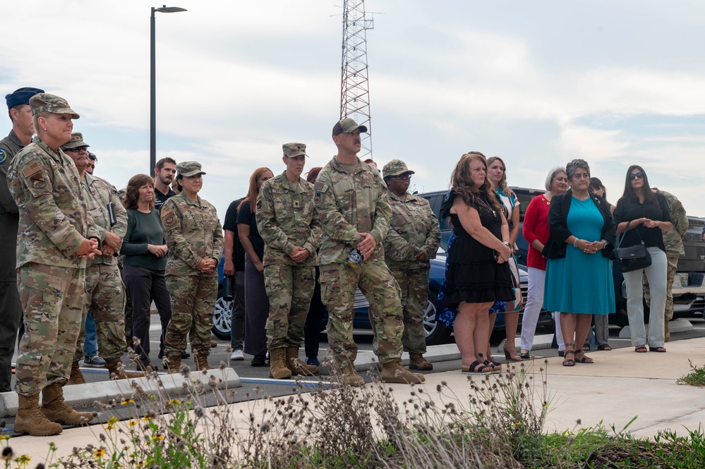 Resiliency center opening ceremony