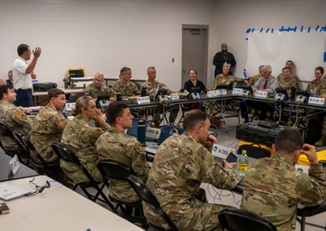 Hurricane Response Team training at Raymond James Stadium