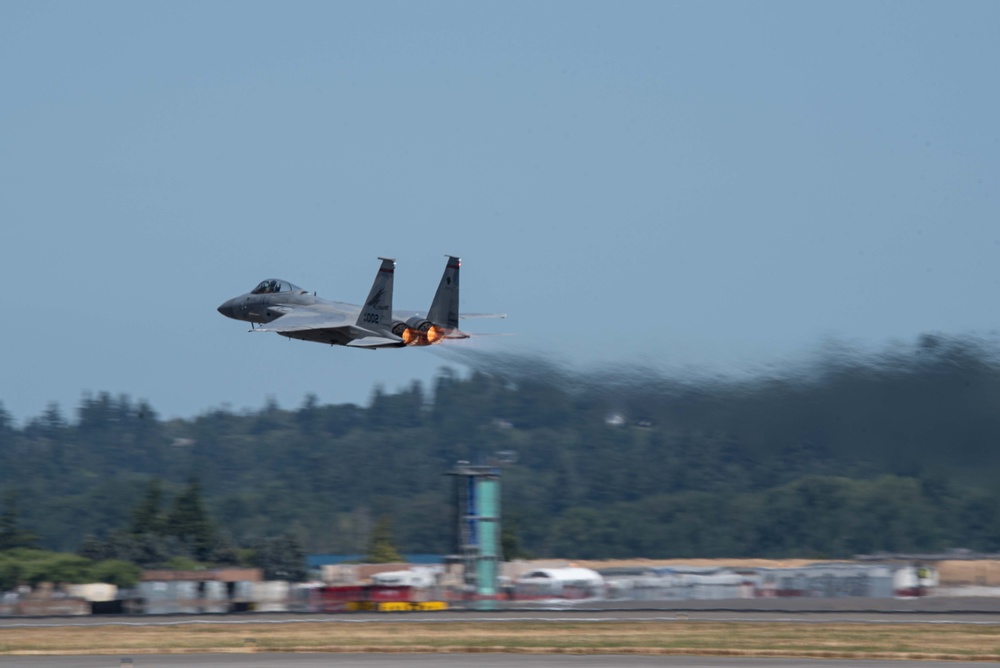 142nd Wing unveils new F-15EX Eagle II aircraft