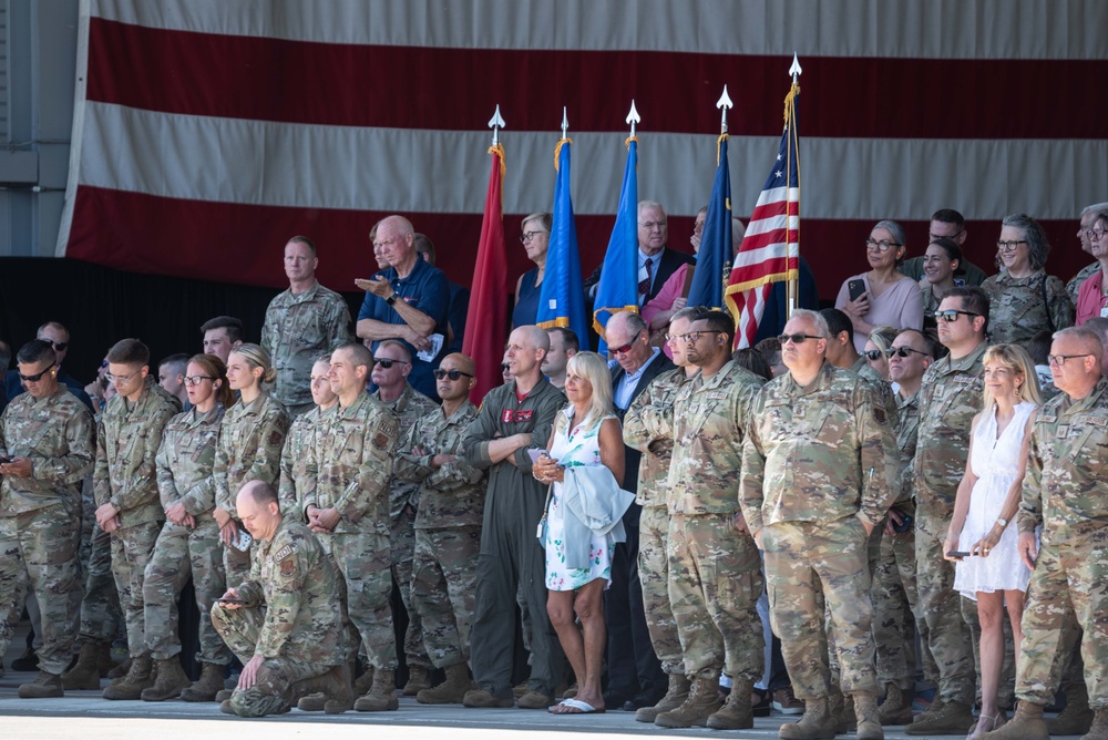 142nd Wing unveils new F-15EX Eagle II aircraft