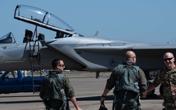 142nd Wing unveils new F-15EX Eagle II aircraft