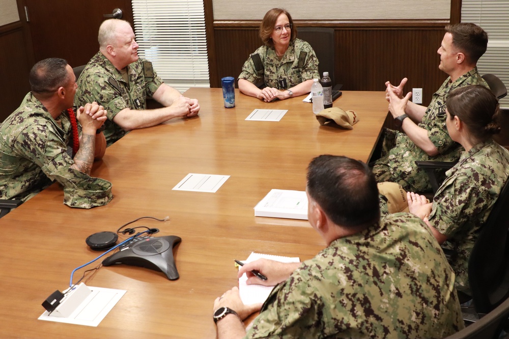 CNO &amp; MCPON Visit Officer Training Command Newport (OTCN)