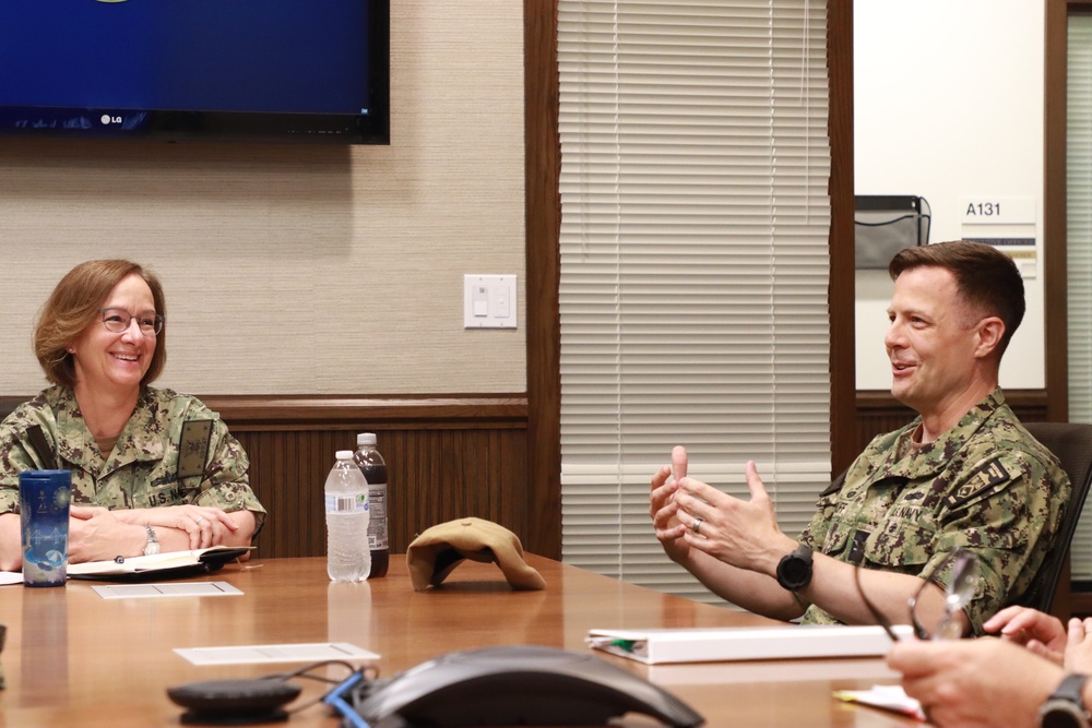 CNO &amp; MCPON Visit Officer Training Command Newport (OTCN)