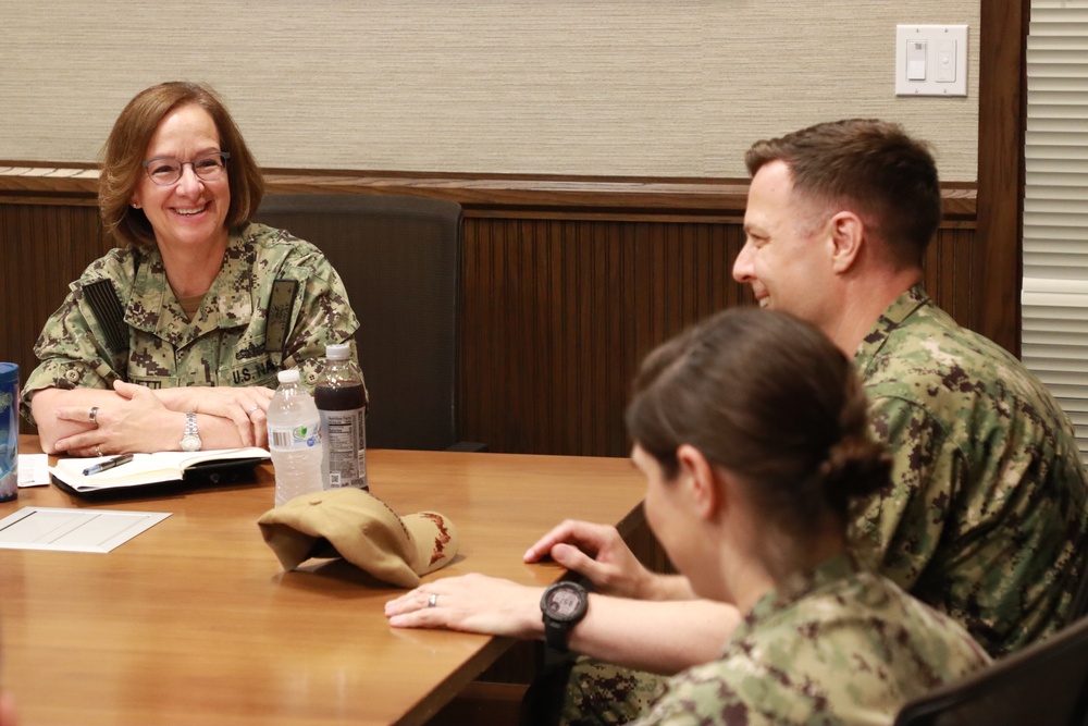 CNO &amp; MCPON Visit Officer Training Command Newport (OTCN)