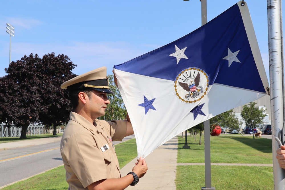 CNO &amp; MCPON Visit Officer Training Command Newport (OTCN)