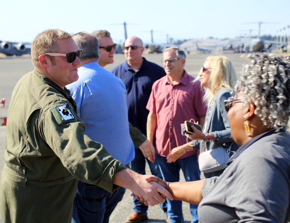 State Legislative members take flight with Washington National Guard during event