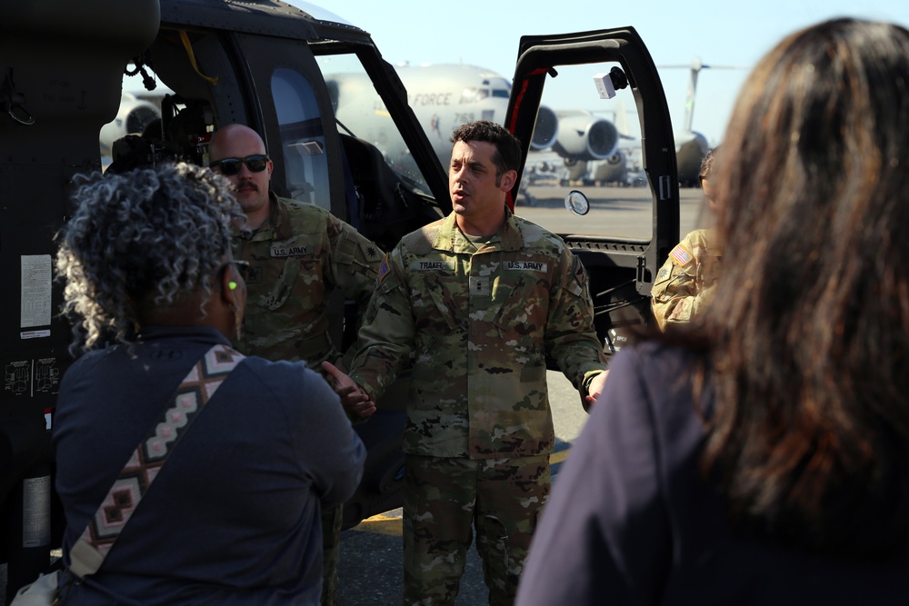 State Legislative members take flight with Washington National Guard during event