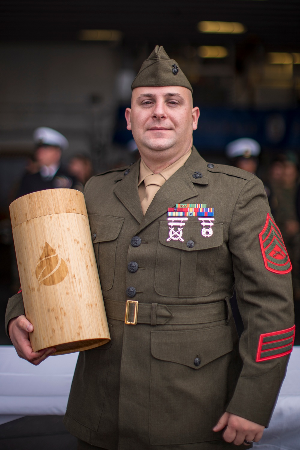 DVIDS - Images - 15th MEU Marine Buries his Father, Navy Veteran at Sea ...