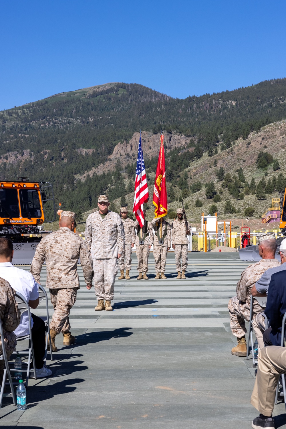 Mountain Warfare Training Center conducts change of command ceremony
