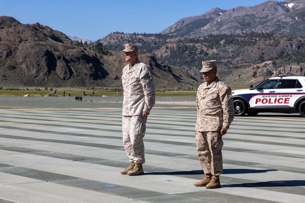 Mountain Warfare Training Center conducts change of command ceremony