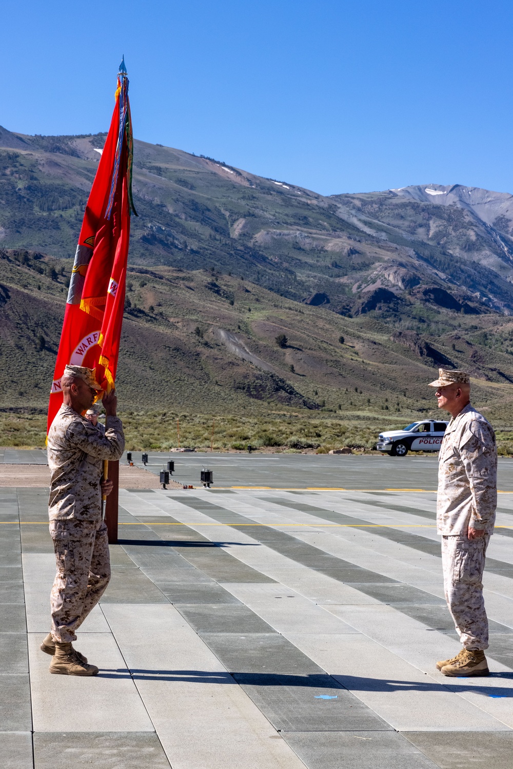 Mountain Warfare Training Center conducts change of command ceremony