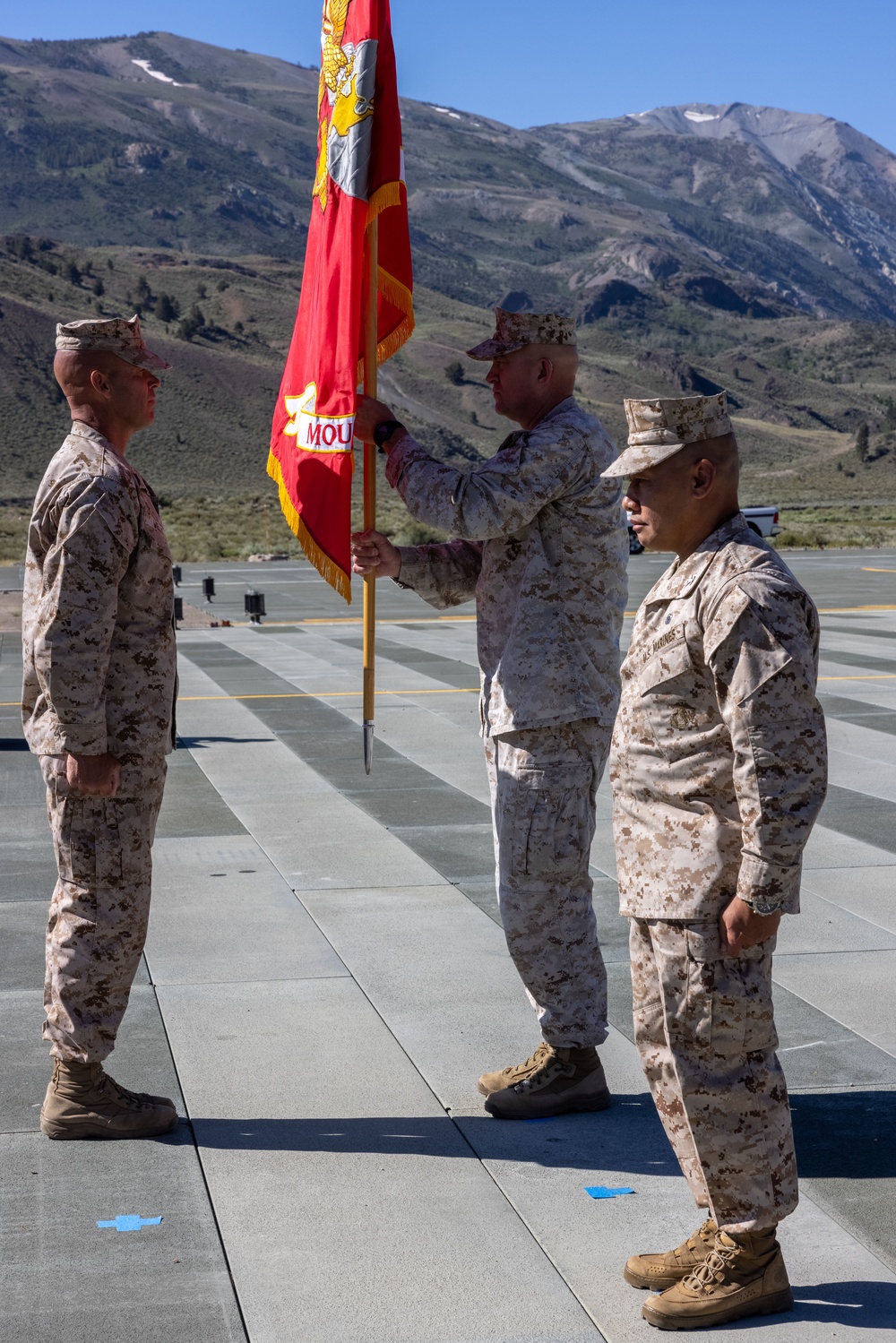Mountain Warfare Training Center conducts change of command ceremony