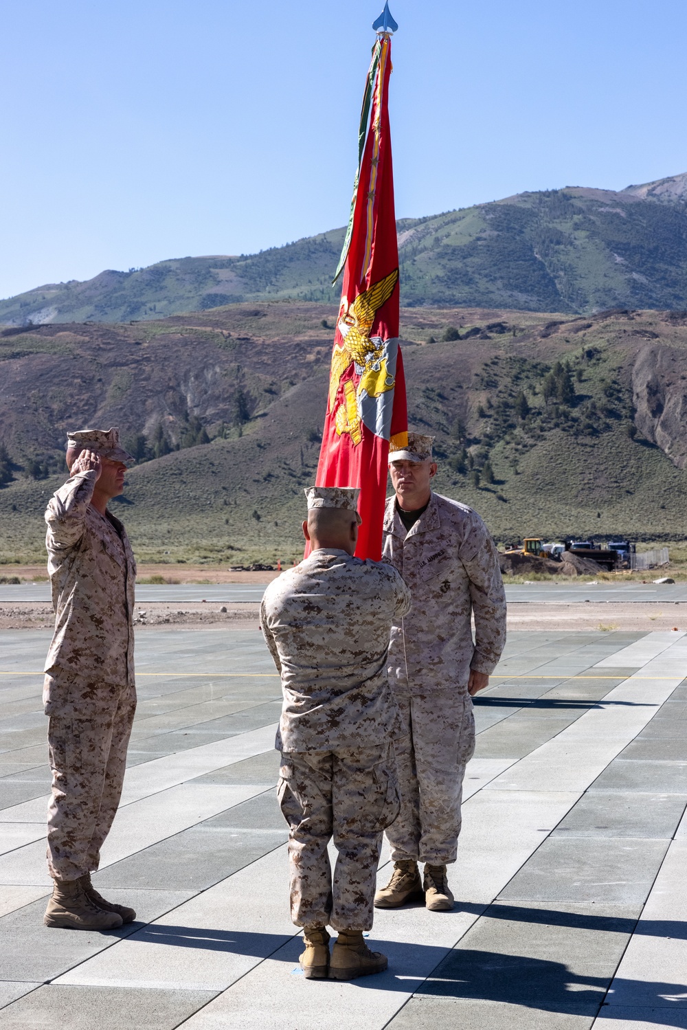 Mountain Warfare Training Center conducts change of command ceremony