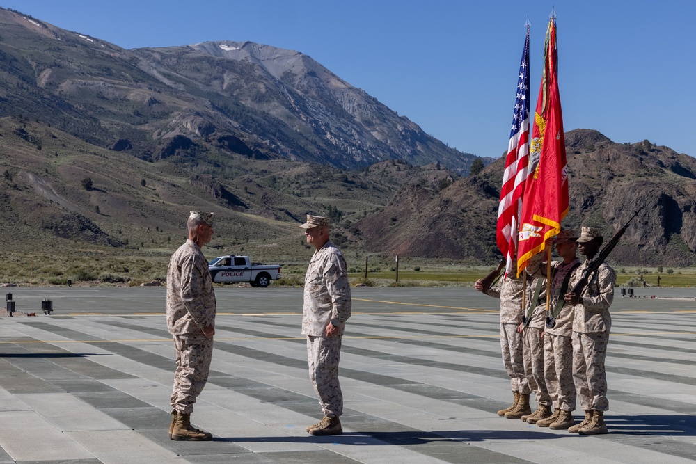 Mountain Warfare Training Center conducts change of command ceremony