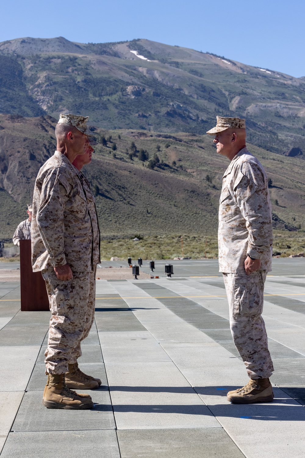 Mountain Warfare Training Center conducts change of command ceremony