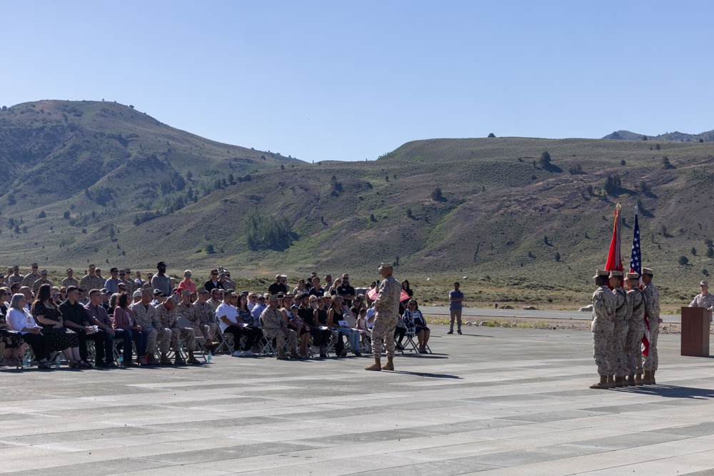 Mountain Warfare Training Center conducts change of command ceremony