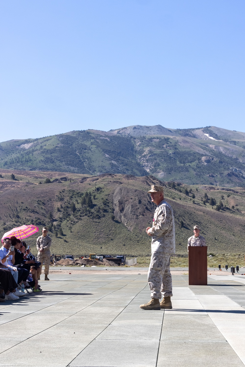 Mountain Warfare Training Center conducts change of command ceremony