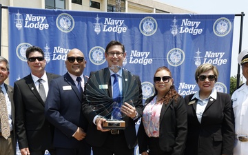 Navy Lodge San Diego receives its Carlson Award