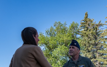 U.S. Senate representatives visit Minot AFB