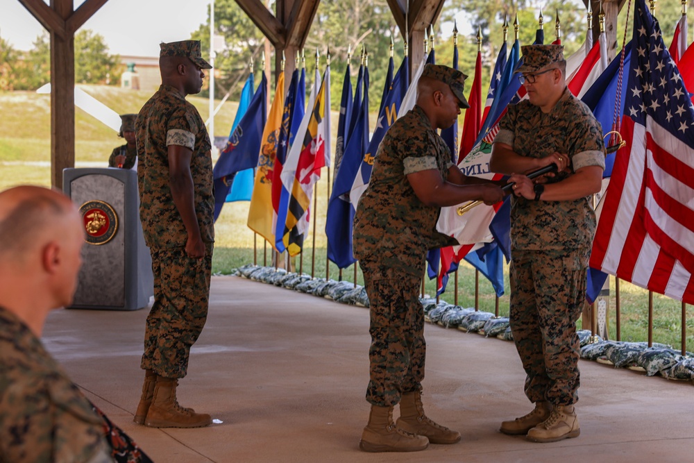 Sgt. Maj. Cedeno-Tulloch assumes duties as WTBN sergeant major