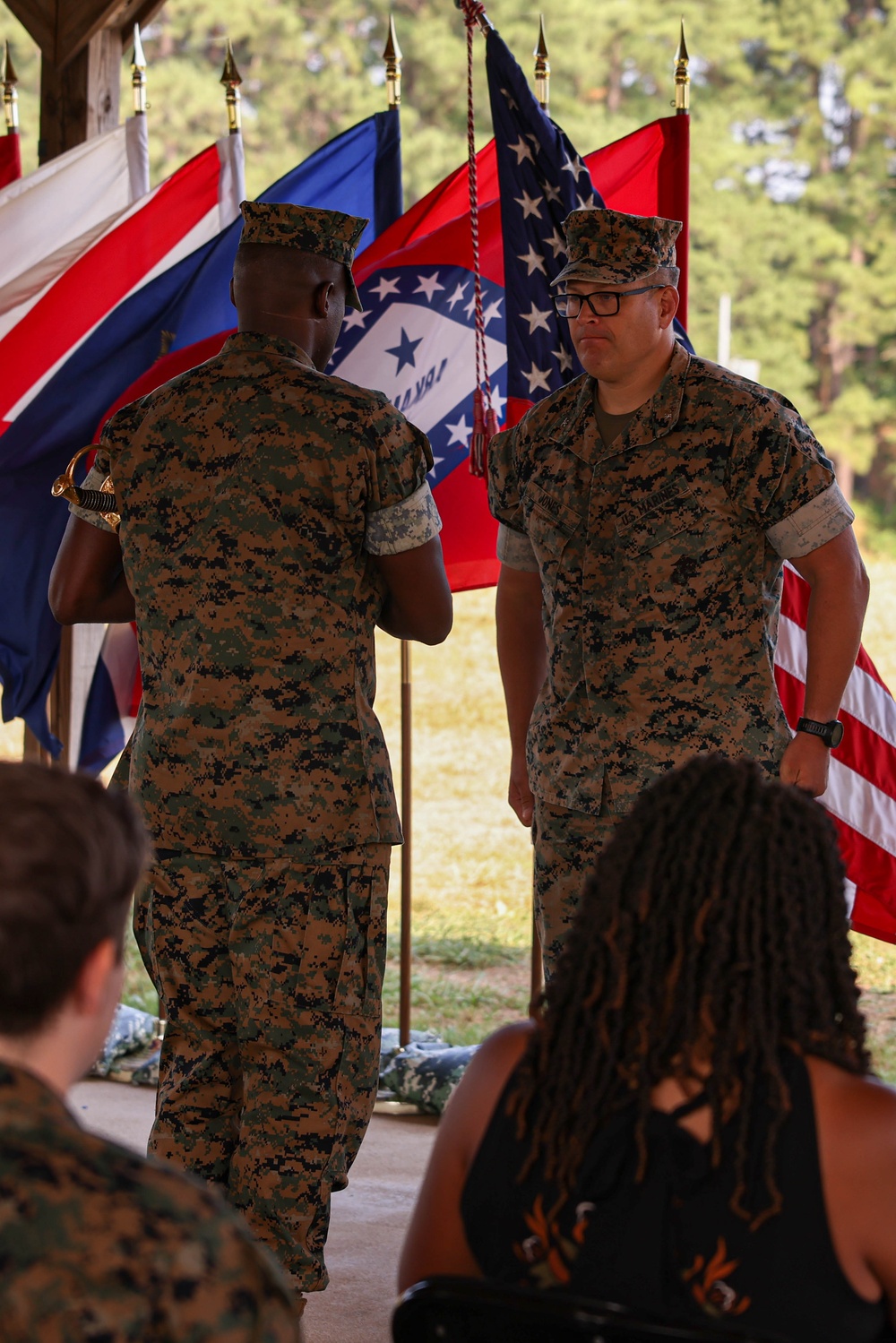 Sgt. Maj. Cedeno-Tulloch assumes duties as WTBN sergeant major