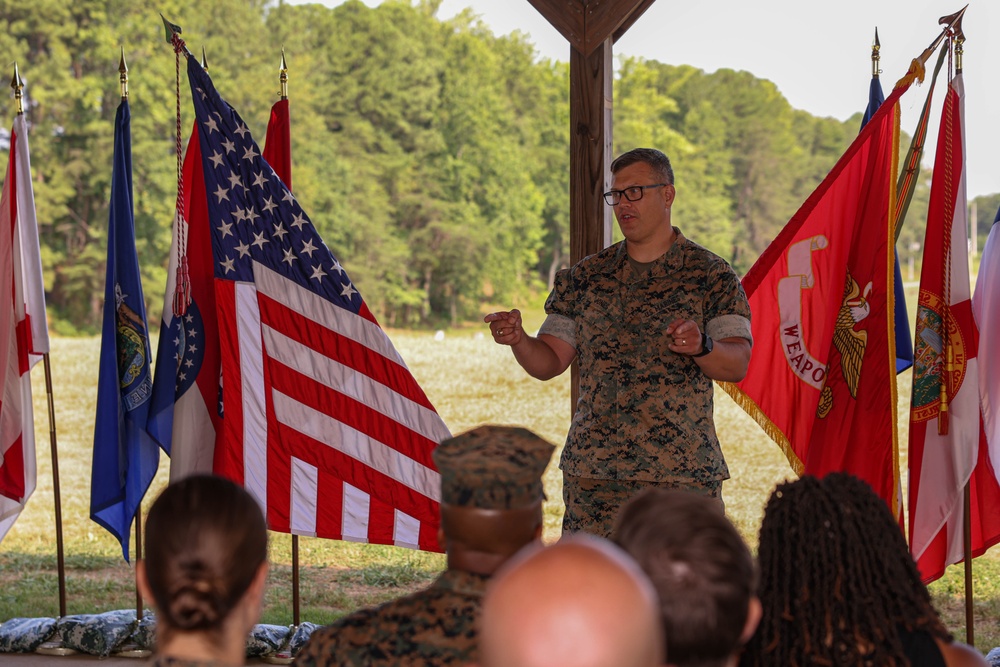 Sgt. Maj. Cedeno-Tulloch assumes duties as WTBN sergeant major