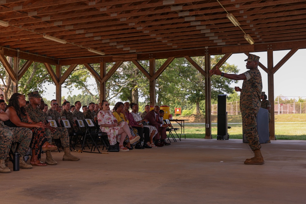 Sgt. Maj. Cedeno-Tulloch assumes duties as WTBN sergeant major