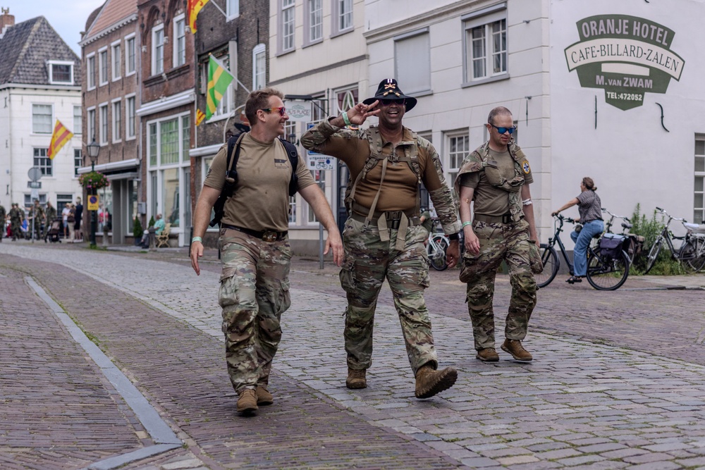 V Corps Soldiers Complete the Nijmegen March