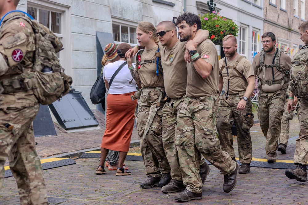 V Corps Soldiers Complete the Nijmegen March