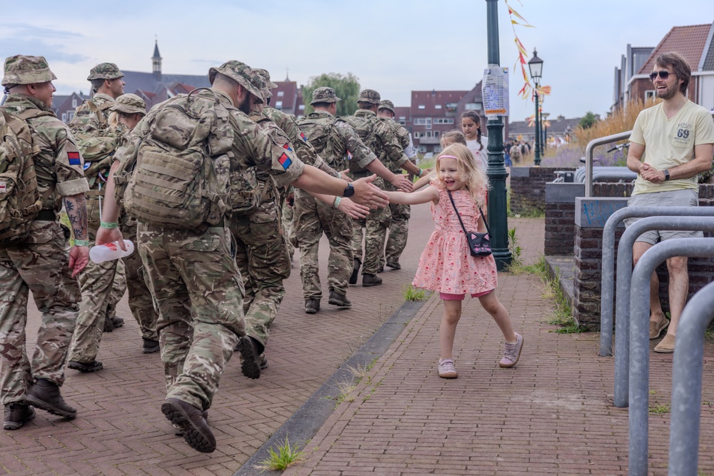 V Corps Soldiers Complete the Nijmegen March