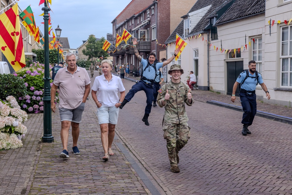 V Corps Soldiers Complete the Nijmegen March