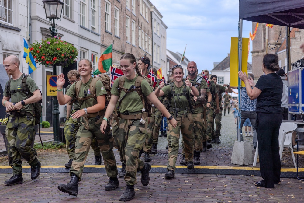 V Corps Soldiers Complete the Nijmegen March