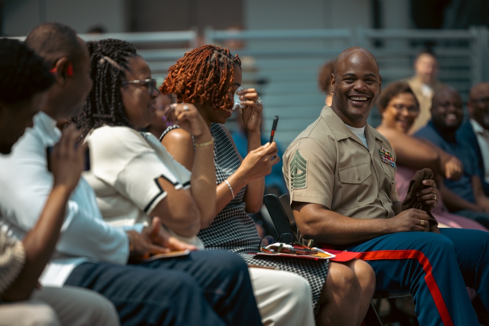 MGySgt Torres Parrish Retirement Ceremony