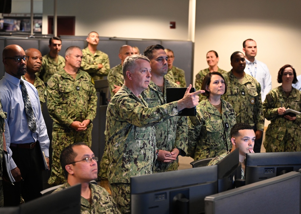 Rear Adm. Jennifer S. Couture visits NRC