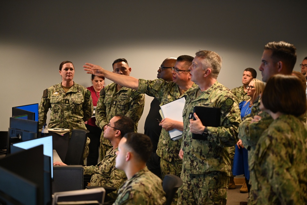 Rear Adm. Jennifer S. Couture visits NRC