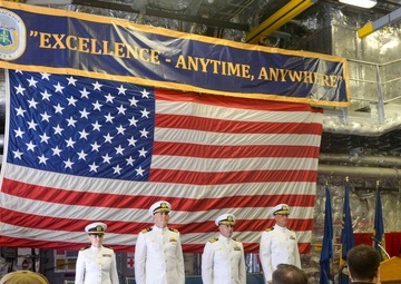 USS Jackson (LCS 6) Conducts Change of Command Ceremony