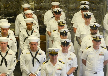 USS Jackson (LCS 6) Conducts Change of Command Ceremony