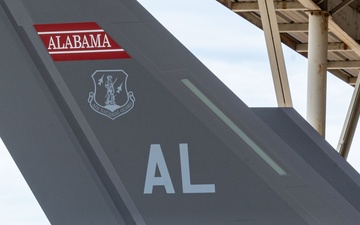 First TR-3 F-35 arrives in Alabama.