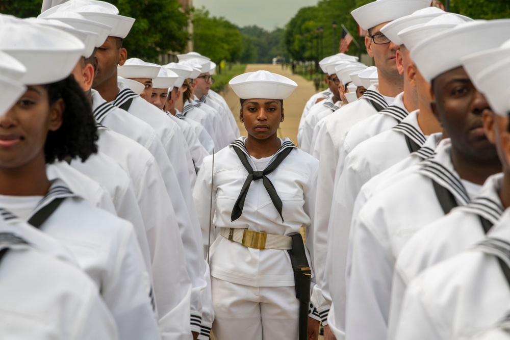 Recruit Training Command Pass in Review